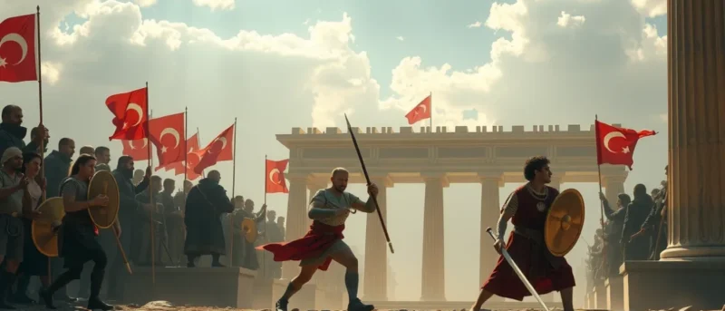 A rivalidade entre Aquiles e Heitor na Guerra de Troia épica
