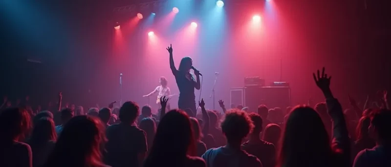 Como os filmes de shows ao vivo são gravados e produzidos