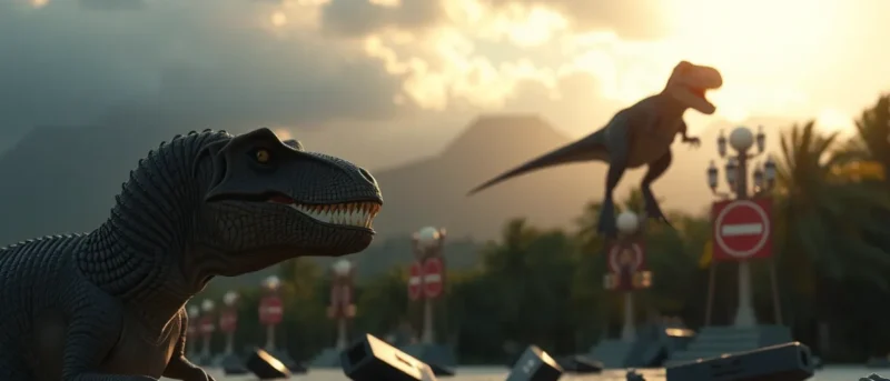 Como Spielberg misturou animatrônicos e CGI em Jurassic Park