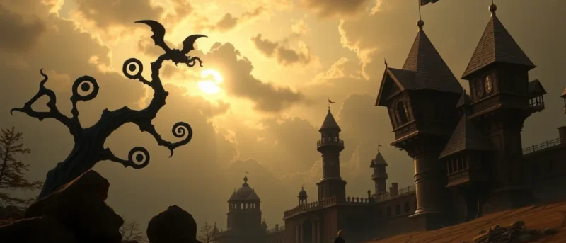 Como Tim Burton cria seus mundos sombrios e fantásticos