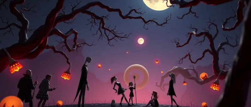 Os bonecos e cenários reais das animações de Tim Burton